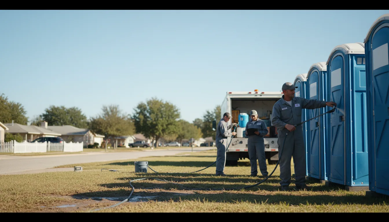 Long-Term Portable Toilet Rental in Leander, TX near me